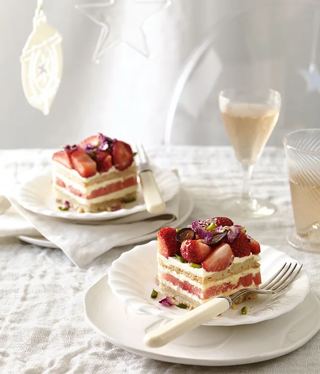 Sydney's cult sweets - watermelon and strawberry cake