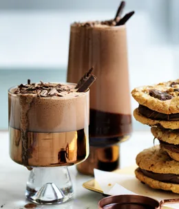 Super-chocolate milkshake
