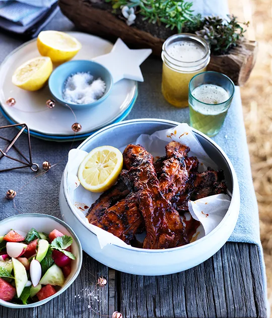Three Blue Ducks' spicy Bourbon pork | Gourmet Traveller