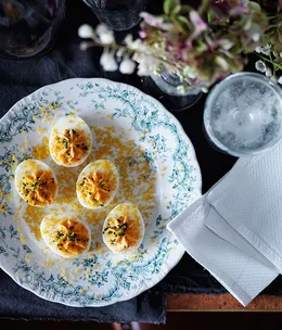 Devilled Easter eggs