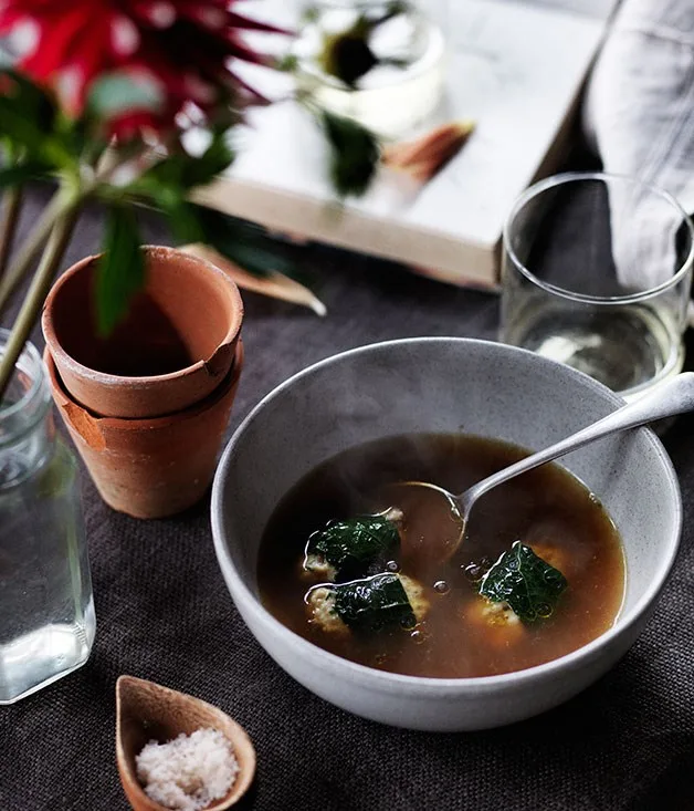 Rabbit broth