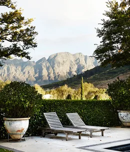 Estate of grace: Franschhoek, South Africa