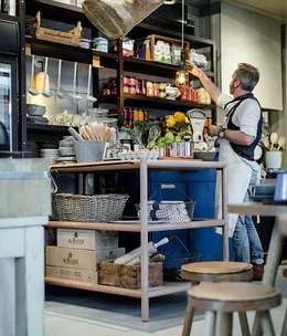 To market at Oxford Larder, Melbourne