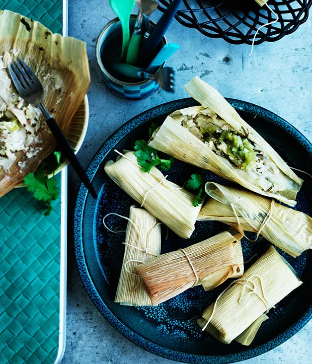 Chicken tamales