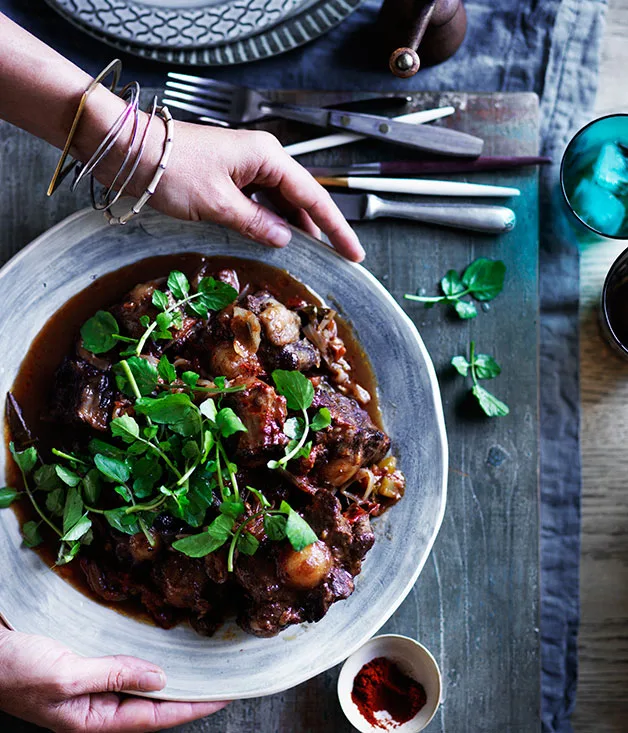 Braised oxtail