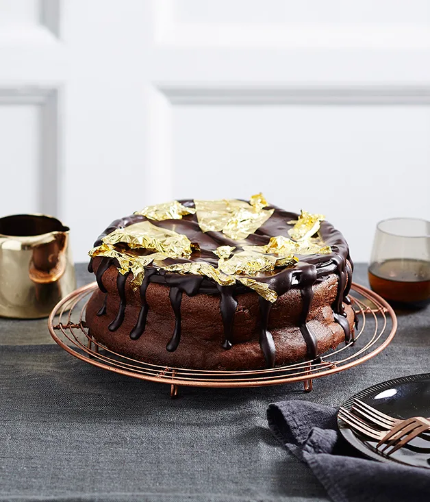 Rich chocolate mousse cake