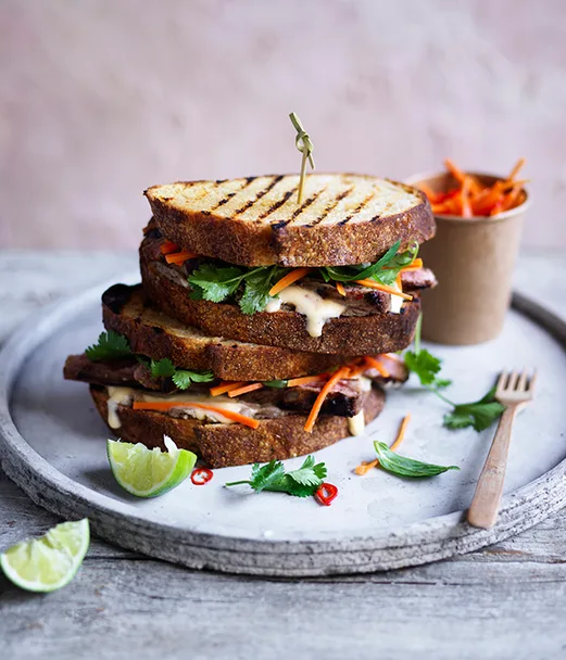 Banh mi-style steak sandwich