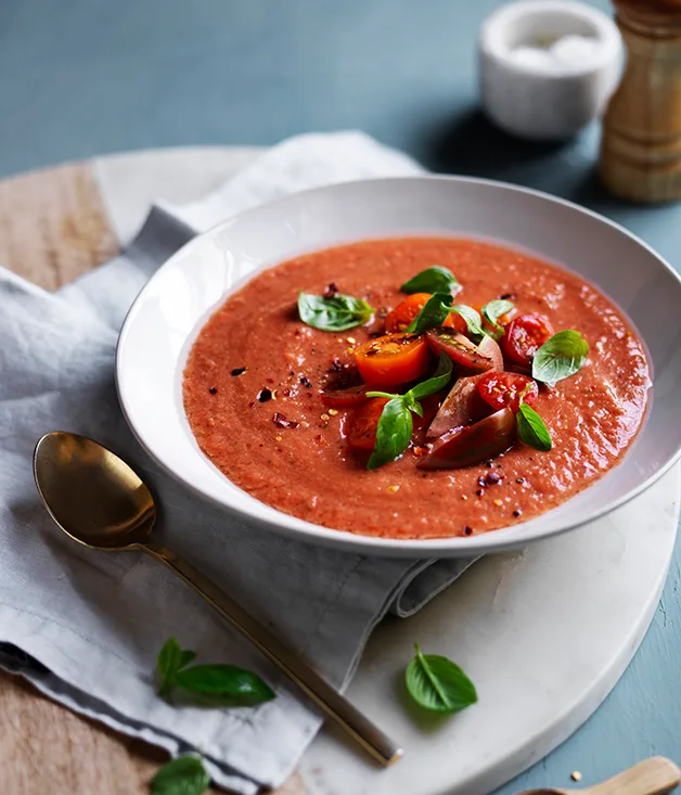 Chilled tomato soup