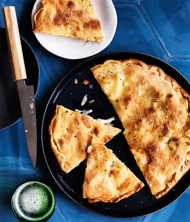 Ligurian cheese focaccia recipe