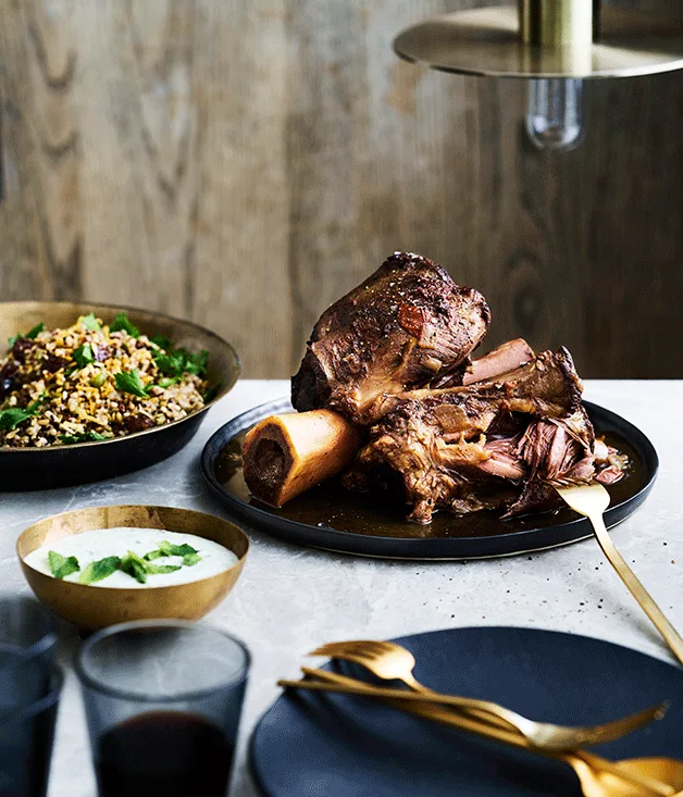 Henry Austin's braised beef shin