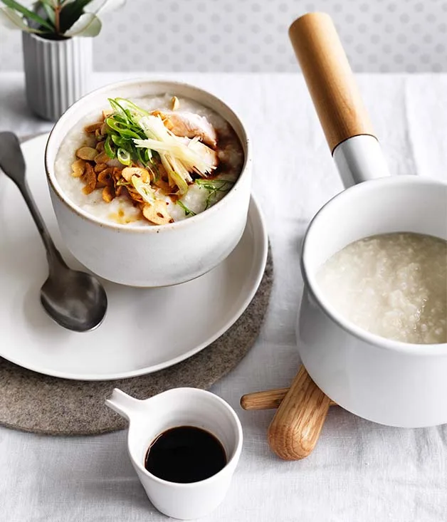Chicken and ginger congee recipe