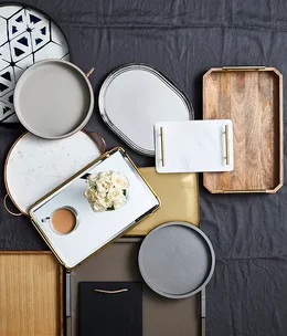 Serving trays