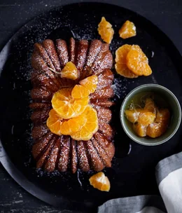 Mandarin and ginger syrup cake - ginger recipes