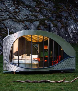 Welsh summer cabins inspired by myths and legends