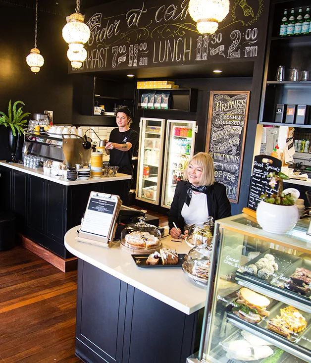 Fredericks Café is one of many eating recommendations for Albany.