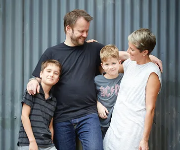 The Strode family is the focus of a fundraising gala following the death of Jeremy Strode
