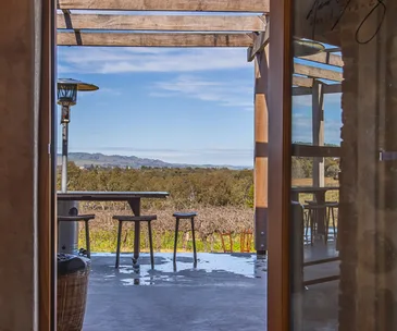 Vineyards at David Franz in the Barossa Valley, just one of the many spots to enjoy the region's food and wine.