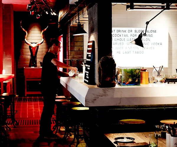 Hihou, one of Melbourne's best bars, as seen in Gourmet Traveller Restaurant Guide published in August 2017