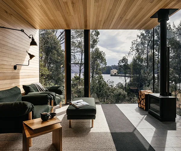 The Retreat's outlook to the Pumphouse.