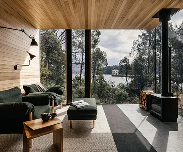The Retreat's outlook to the Pumphouse. 