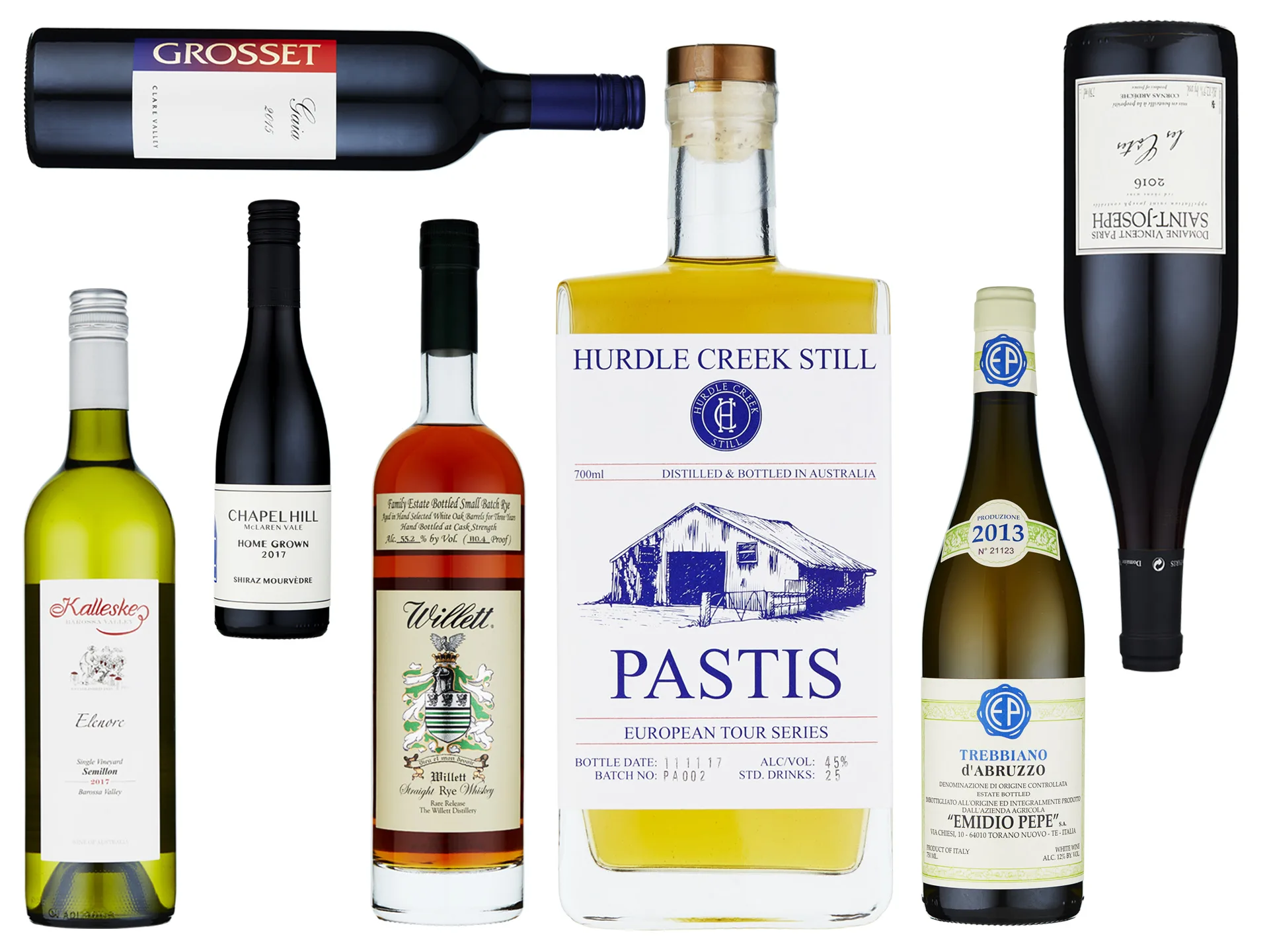 Gourmet Traveller's top drops for June include the excellent 2015 vintage of Grosset Gaia, King Valley pastis and a Barossa semillon.