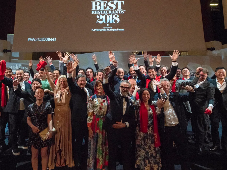 Osteria Francescana is the world's new number one restaurant according to the World's 50 Best Restaurants list for 2018.