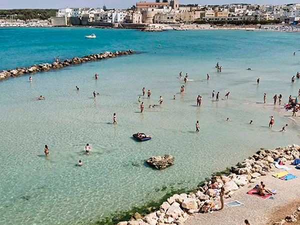 Otranto, midway along Salento's Adriatic coast in Puglia, Italy.