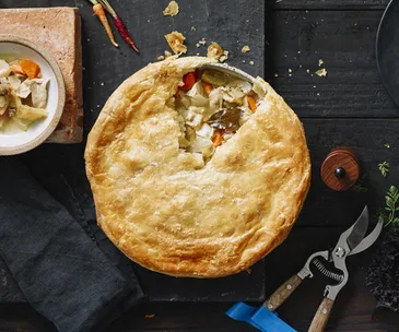 Rooster pie