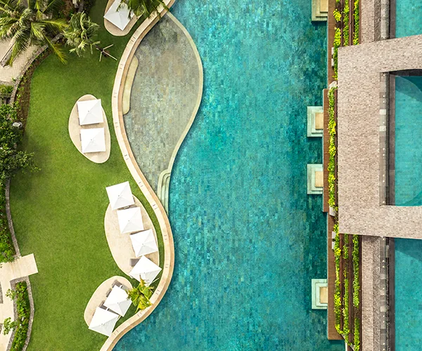 The lagoon pool at Como Uma Canggu, Bali