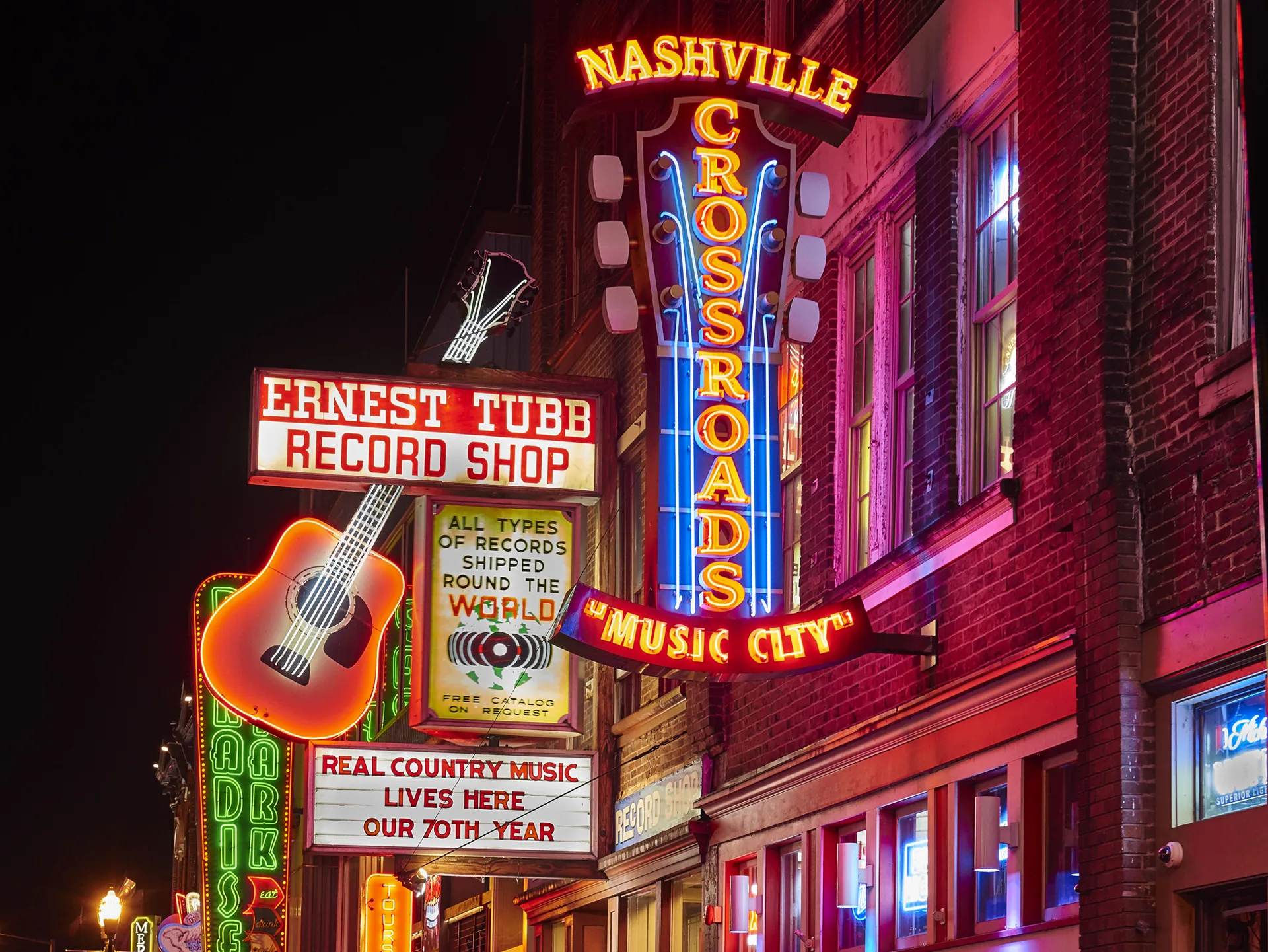 Nashville's Lower Broadway
