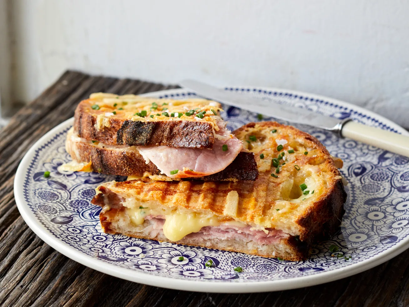The toastie at Penny's Cheese Shop, a new artisan cheese store in Sydney