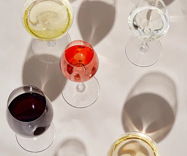 wine glasses