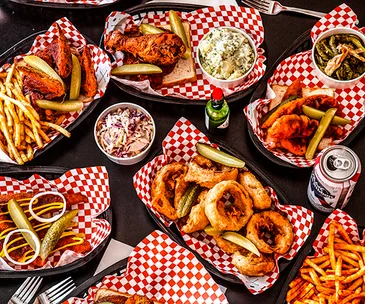 Fried chicken and sides at The Hot Chicken Project, Anglesea