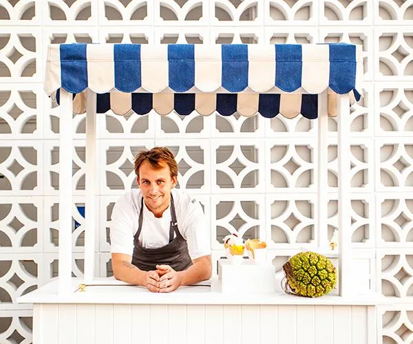 Ben Devlin at Paper Daisy, which he's leaving at the end of 2018 to open his own restaurant.