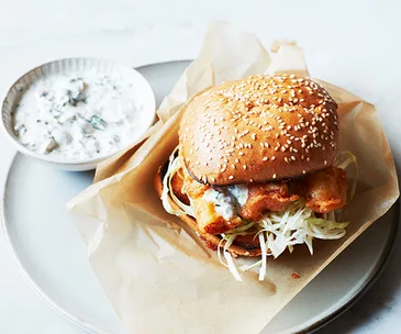 Fish burgers