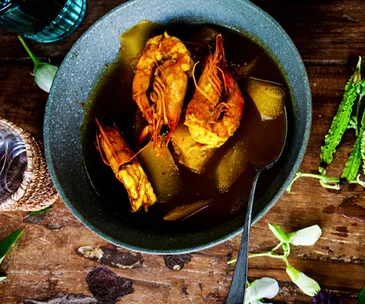 Sour orange fish curry