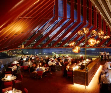 The dining room at Bennelong