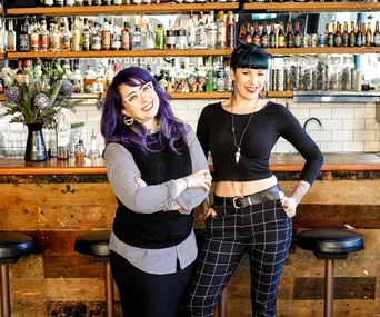 Mo Wyse and Shannon Martinez