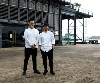 Victor Liong and Chase Kojima