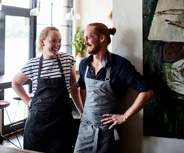 The Summertown Aristologist chefs Brianna Smith and Oliver Edwards