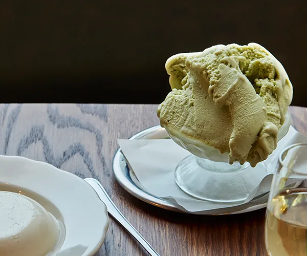 Pistachio gelato