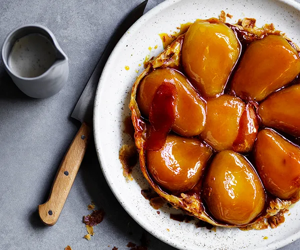 Pear tarte Tatin