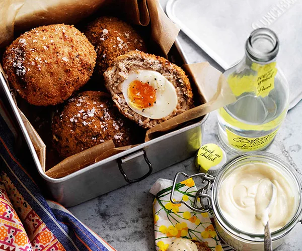 Scotch eggs recipe | Gourmet Traveller