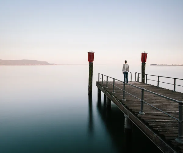 Lake Garda seen from Gardone Riviera