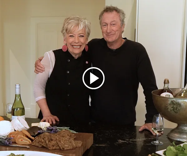 Maggie Beer and Bryan Brown