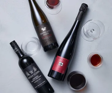 Bottles of wine