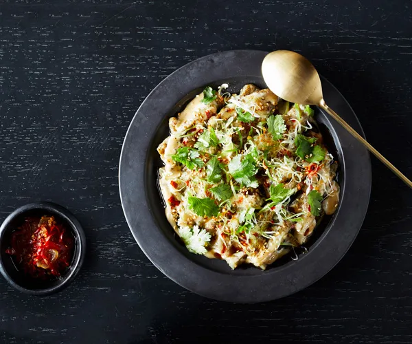 Chinese Spiced Eggplant Recipe by Victor Liong