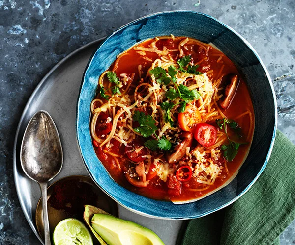 Sopa de fideos recipe | Gourmet Traveller