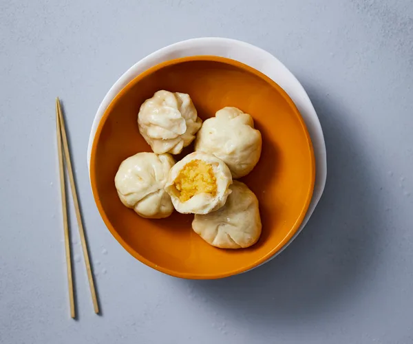 Spice Temple’s custard buns