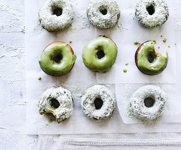 Matcha doughnuts recipe